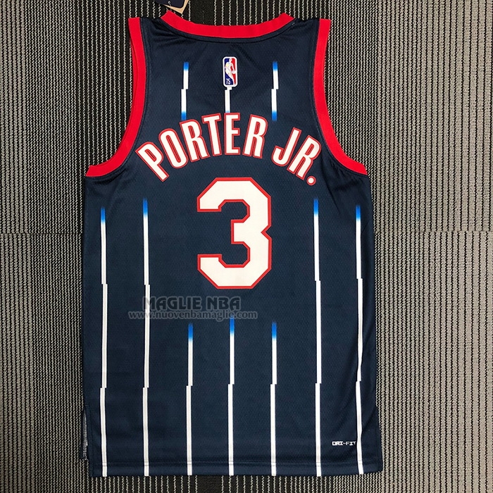 Maglia
 Kevin Porter JR. NO 3 Houston Rockets Citta
 2021-22 Blu

